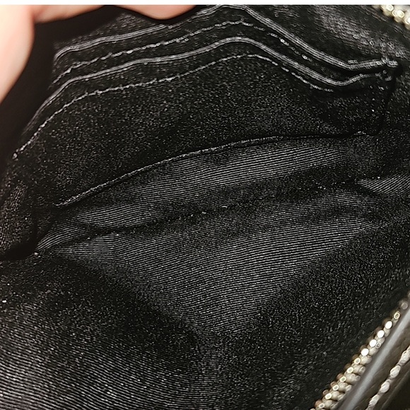 COACH NWOT metallic wristlet with a bow - Picture 6 of 6